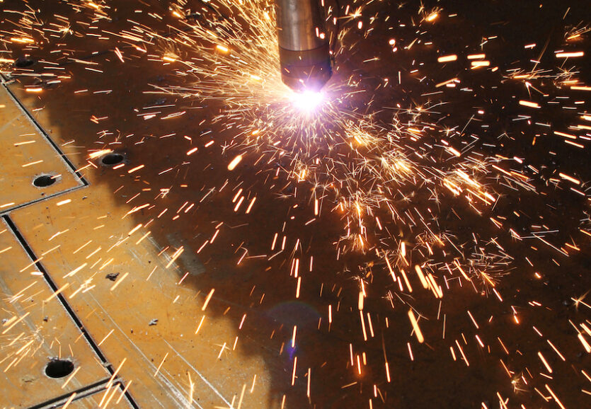 The CNC laser cut machine