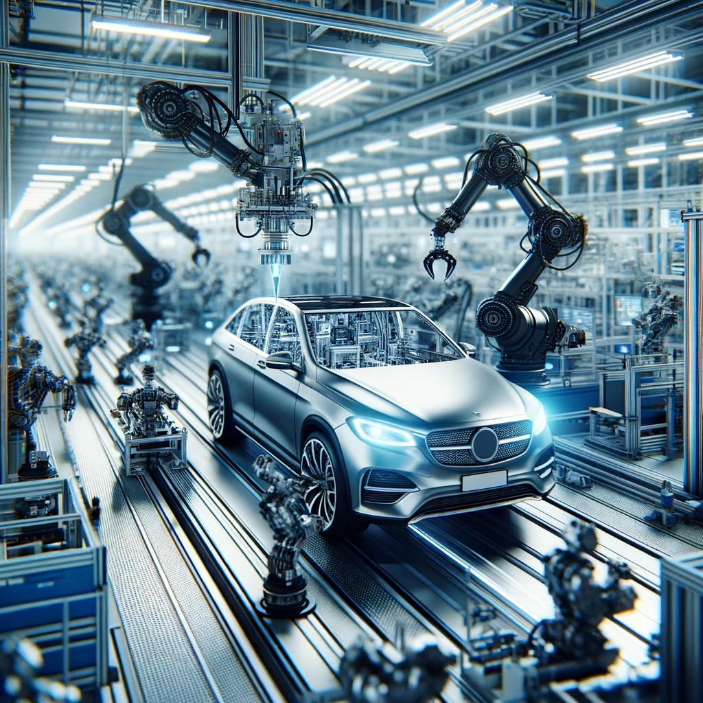 DALL·E 2024-05-17 15.05.54 - A high-quality, professional image representing the automotive industry for a special machinery manufacturer's website. The image should show advanced